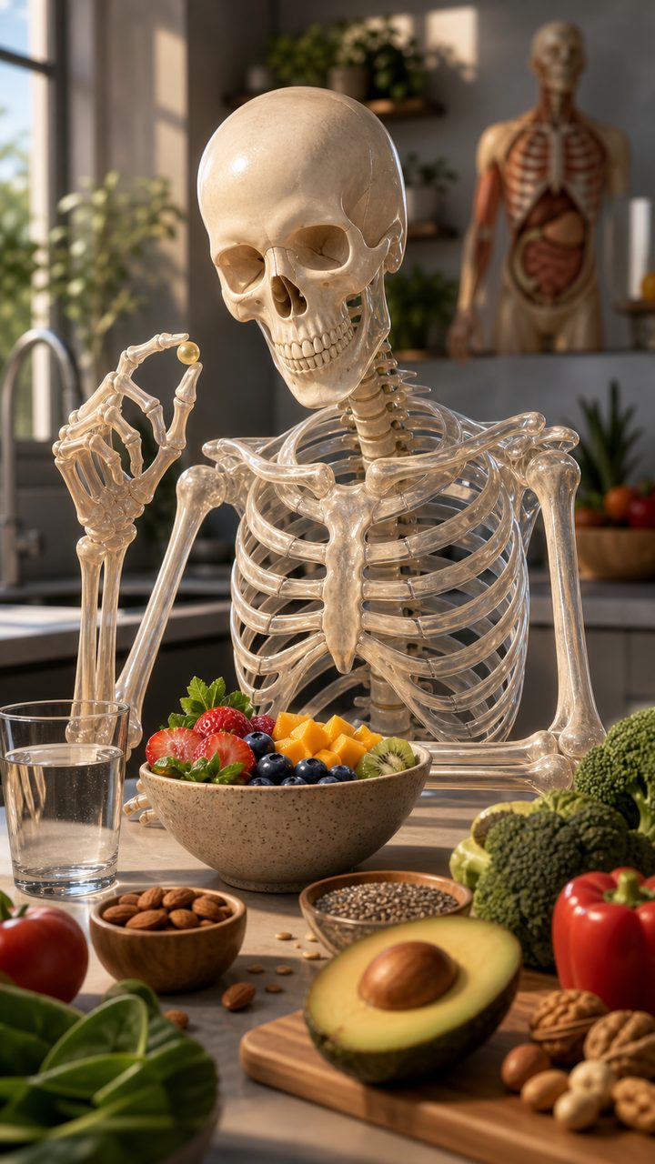 Health & nutrition stories AI story first frame