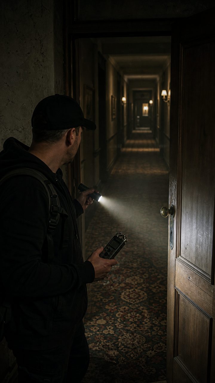 Horror & paranormal stories AI story first frame